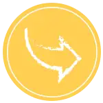 Yellow Arrow Icon